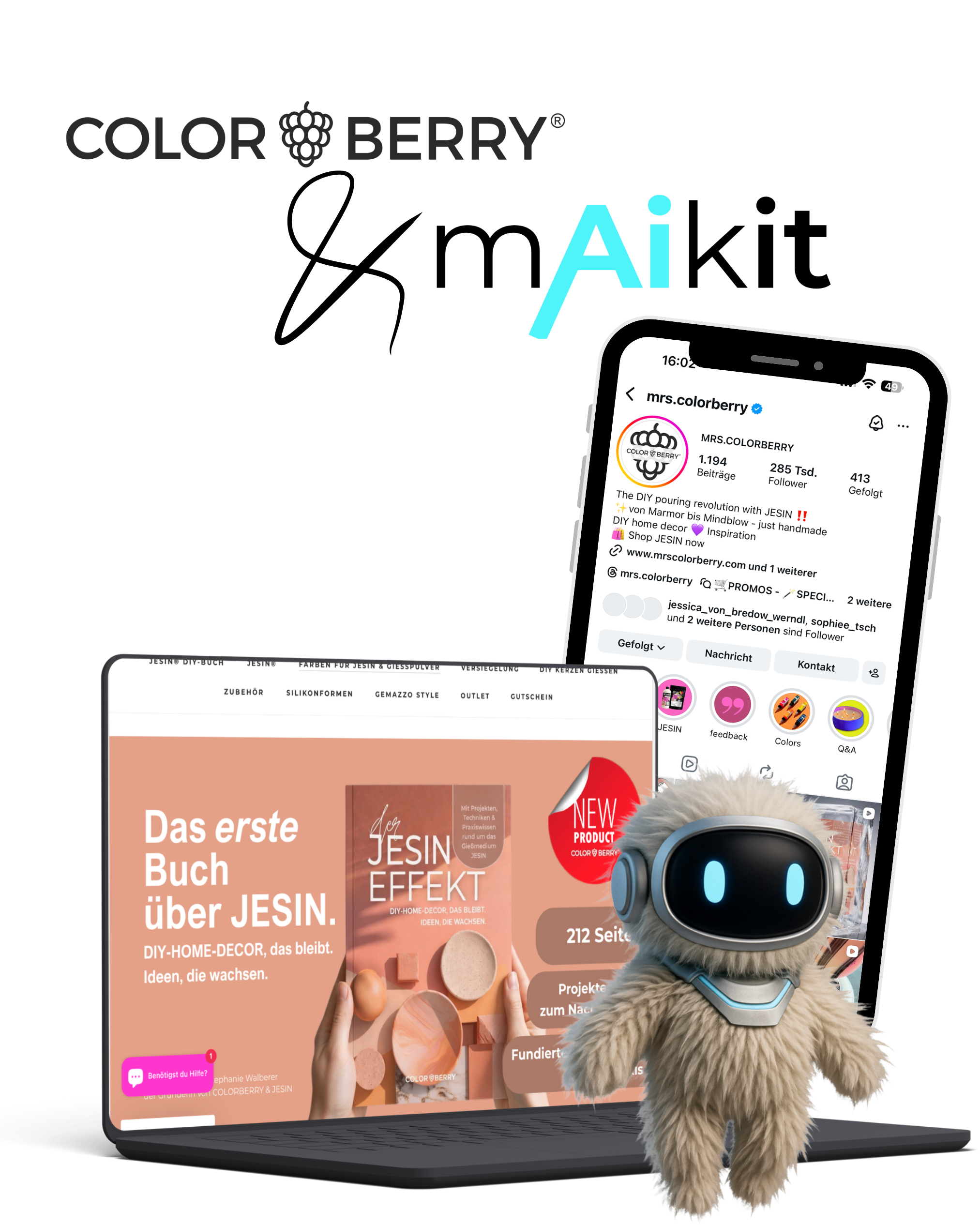 COLORBERRY und mAikit – Case Study: Eine Person managt siebenstelligen Umsatz mit KI-Unterstützung