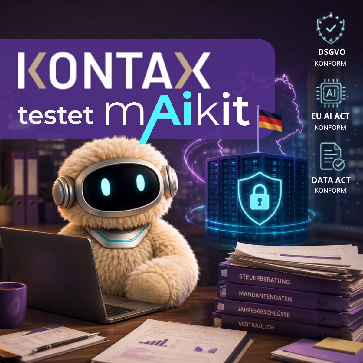 Presseinformation: KONTAX testet mAikit auf IONOS Cloud